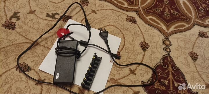 Блок питания 90W для ноутбука, с переходником