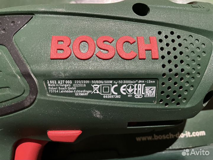 Дрель ударная bosh оригинал