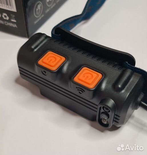 Фонарь налобный аккумуляторный огонь HT-151