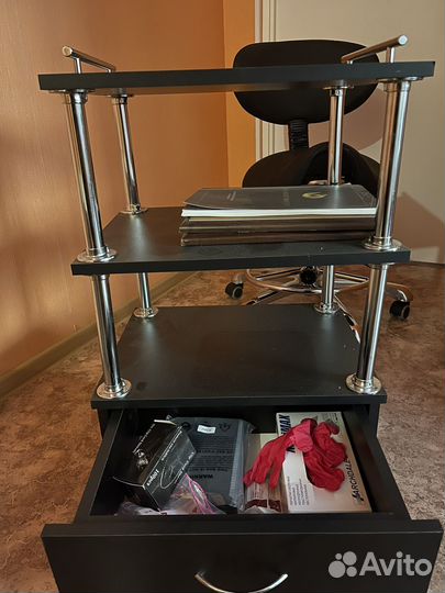 Тележка Этажерка для косметолога