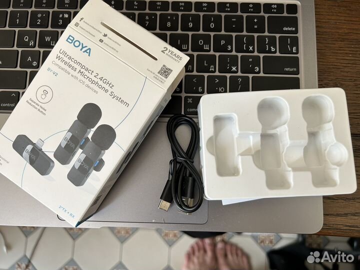 Петличная радиосистема Boya VY-V2