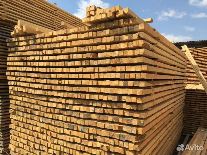 Брусок сухой строганный хвоя сорт В