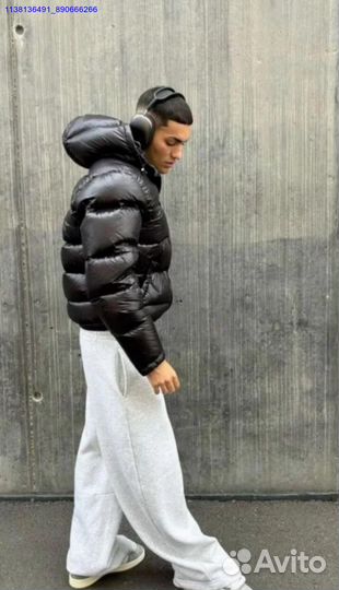 Пуховик Zara x Moncler с коробкой