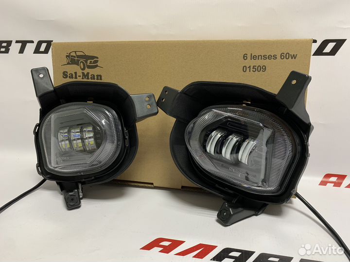 Противотуманные фары для Hyundai Solaris 2