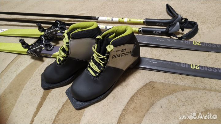 Комплект беговых лыж Quechua 150 см