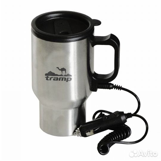 Автокружка с подогревом TRC-005 (450мл) Tramp