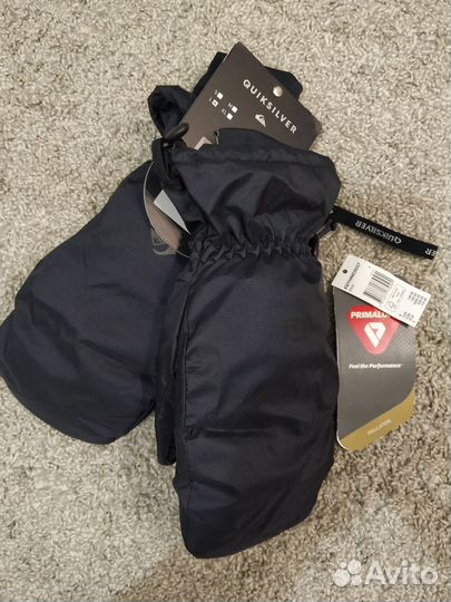 S и L размер, новые варежки Quiksilver 3 в 1
