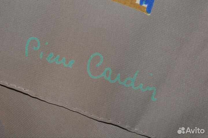 Винтажный шелковый платок Pierre Cardin 1980е шелк