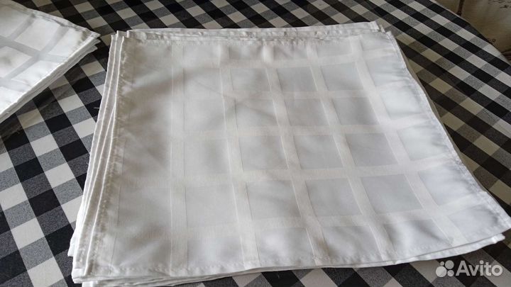 Салфетки белые журавинка 48шт