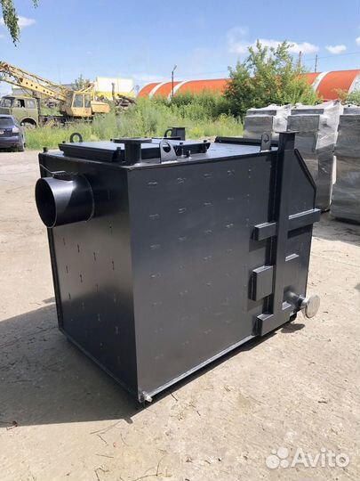 Твердотопливный котёл длительного горения