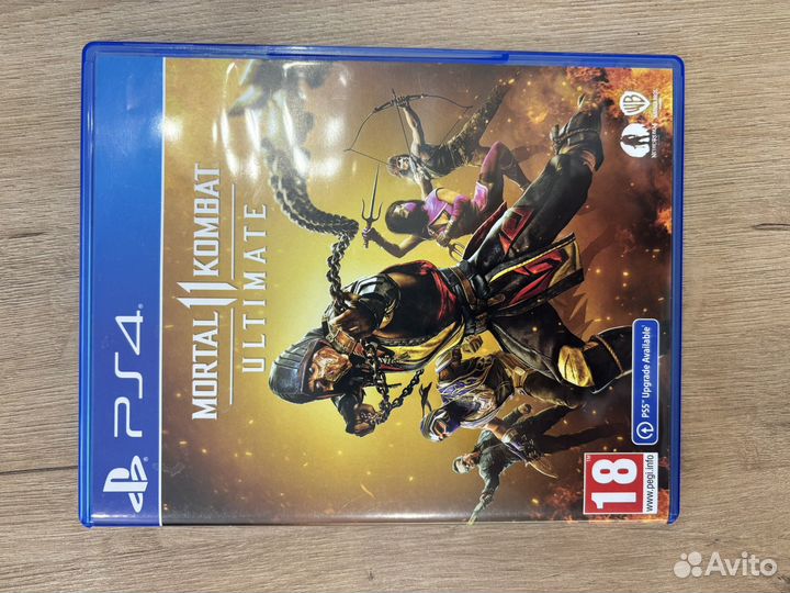 Mortal kombat 11 ultimate ps4 диск