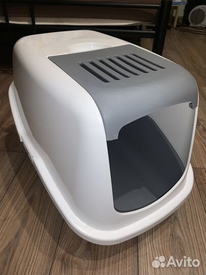 Кошачий лоток закрытый