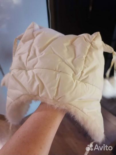 Шапка ушанка детская