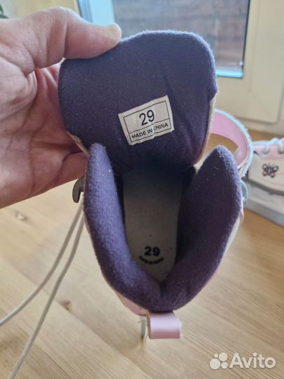 Коньки для девочки фигурные 29 рр