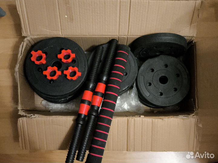 Гантели разборные