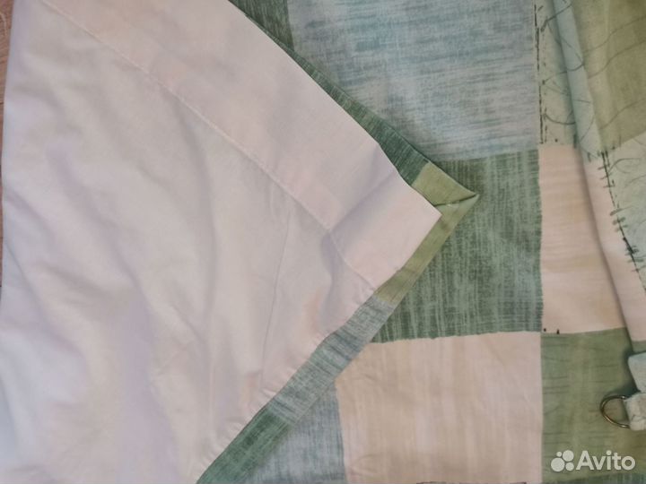 Шторы блэкаут салатовые