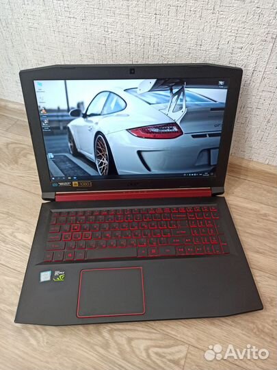 Игровой Nitro core i7 7700\16GB\2128GB\GTX 4GB\IPS