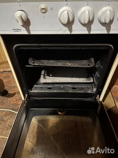 Газовая плита бу 4 конфорочная mora