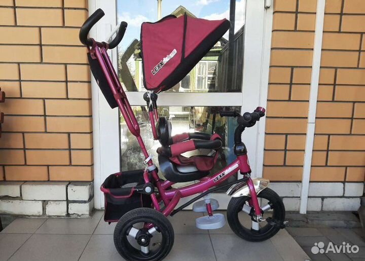 Велосипед с родительской ручкой