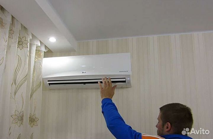 Установка монтаж кондиционеров