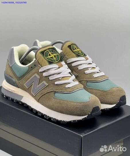 Кроссовки New Balance 574 Stone Island