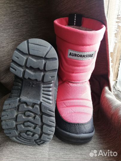 Зимние сапожки 24 Aurorastar дутики