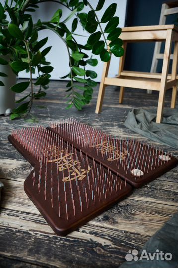 Доски садху для ног и спины с гвоздями медь/цинк