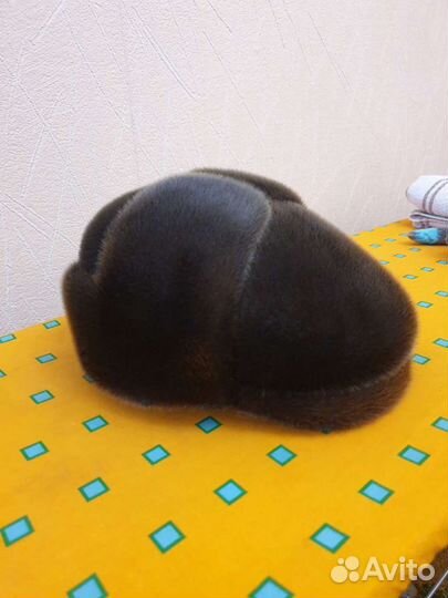 Меховая мужская кепка