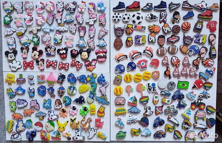 Джибитсы, новая коллекция 12.06. для кроксов