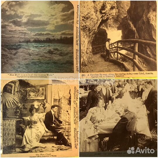 43 редких красивых стереофото. США 1870-1900е годы