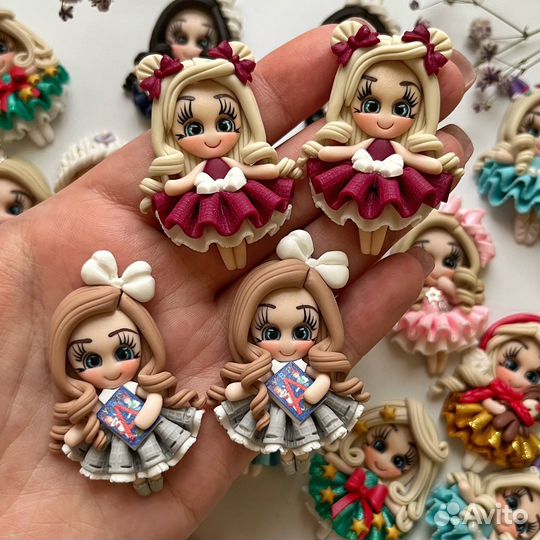 Серединки для бантиков