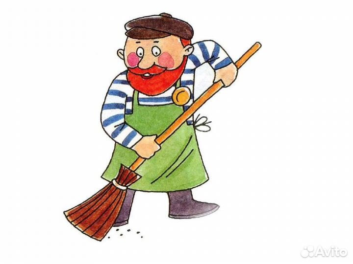 Дворник на АЗС (Пражская)