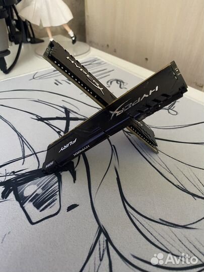 Kingston hyperx fury ddr4 2x4 3000mgz