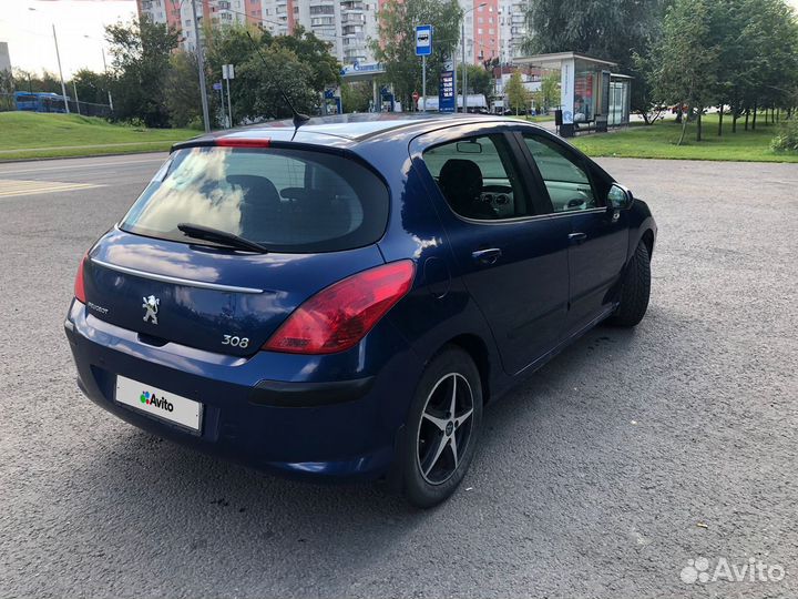 Peugeot 308 1.6 AT, 2008, 111 181 км