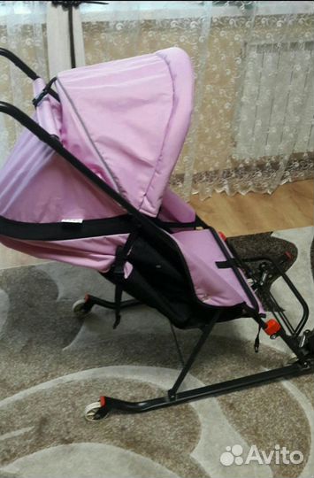 Коляска санки