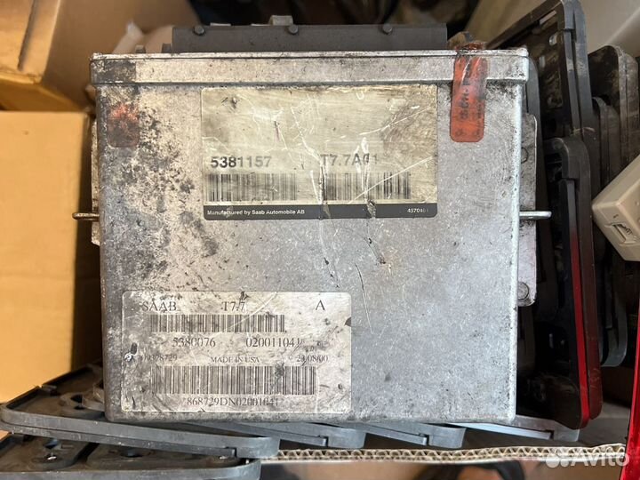 Блок управления двигателем saab 9 5