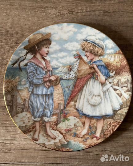 Винтажные декоративные тарелки, Royal Worcester