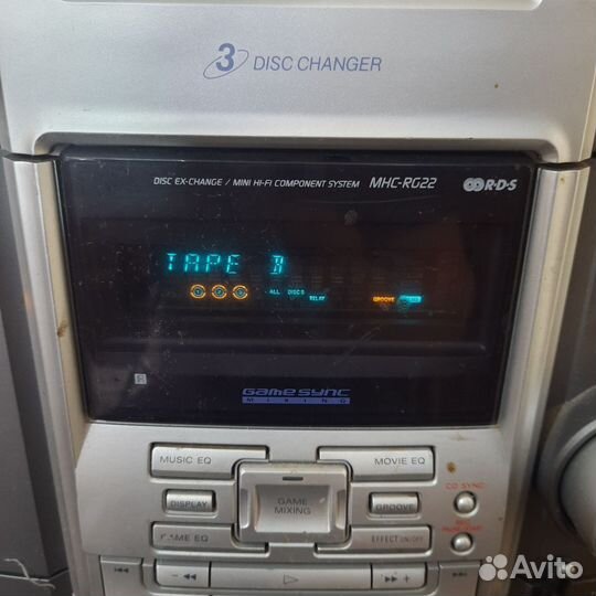 Музыкальный центр sony HCD-RG22