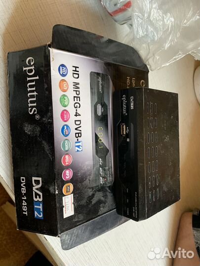 Цифровой HD TV-тюнер DVB-T2 Eplutus DVB-123T