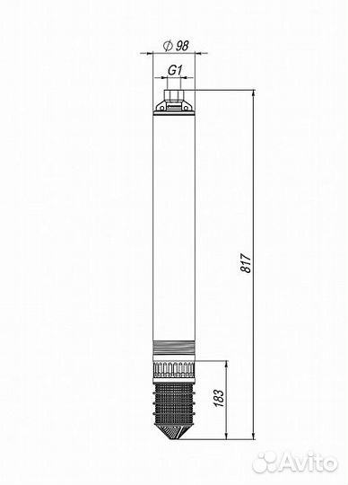 Насос погружной джилекс водомет 40/75