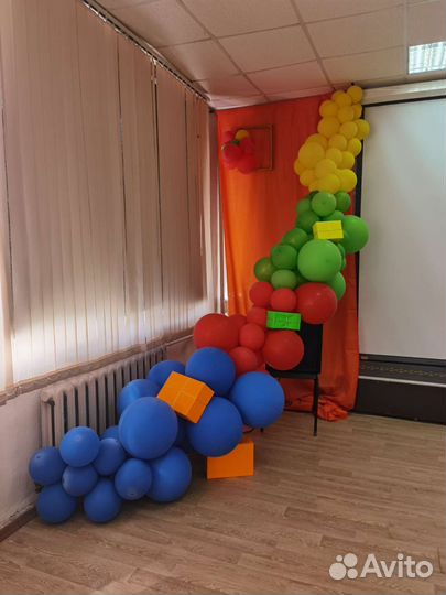 Гирлянда из воздушных шаров