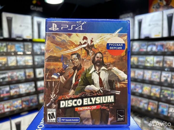 Игры для PS4: Disco Elysium The Final Cut (Русская