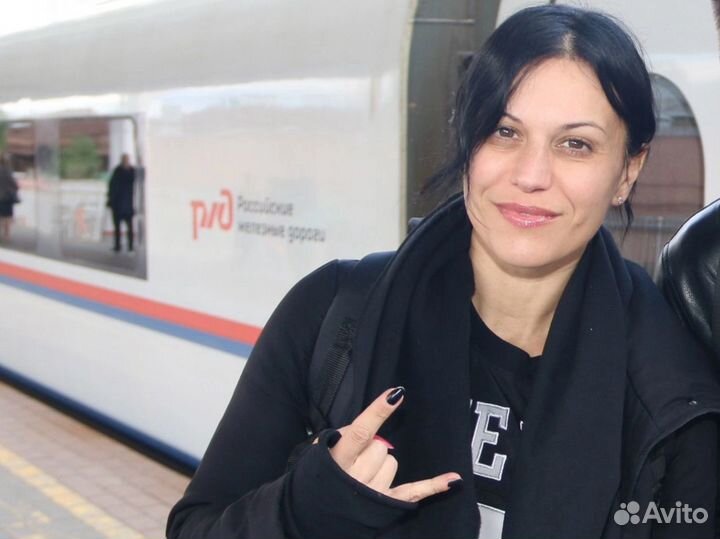 Автограф Cristina Scabbia (Lacuna Coil). Ф. 10х15