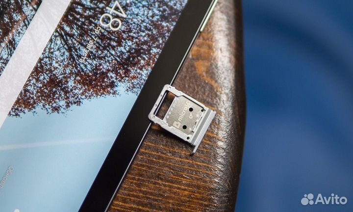 Лоток симкарты Samsung Tab S6 серый