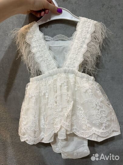 Платье боди для девочки