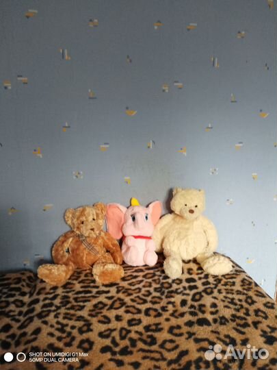 Игрушки мягкие