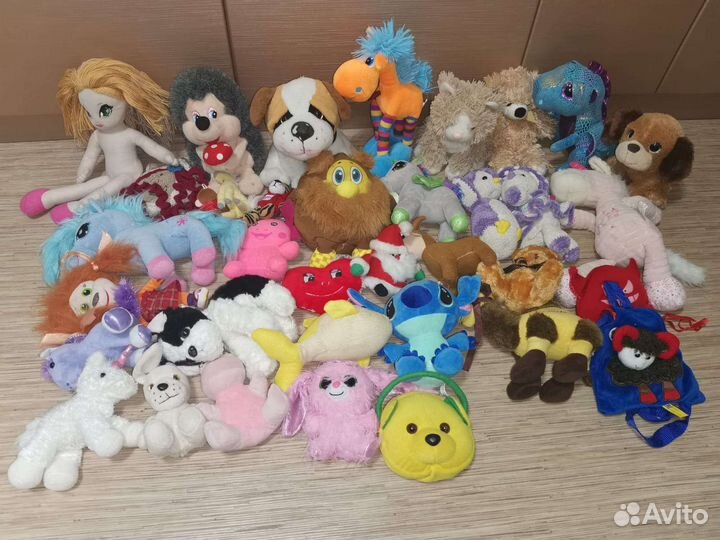 Пакет мягких игрушек 37 шт