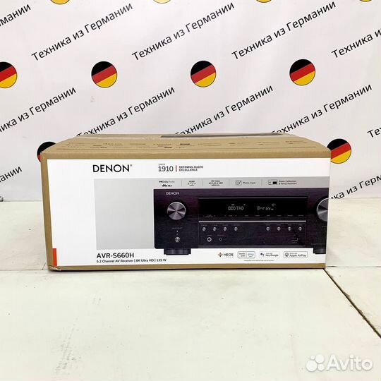 AV-ресивер Denon AVR-S660H