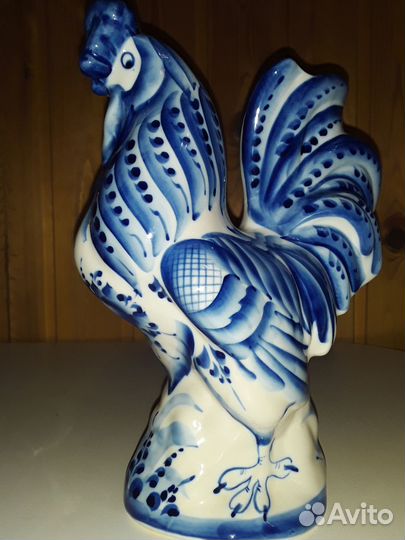 Статуэтка Петух Гжель