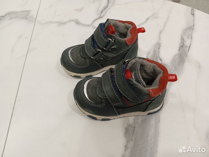 Ботинки демисезонные для мальчика 21 размер